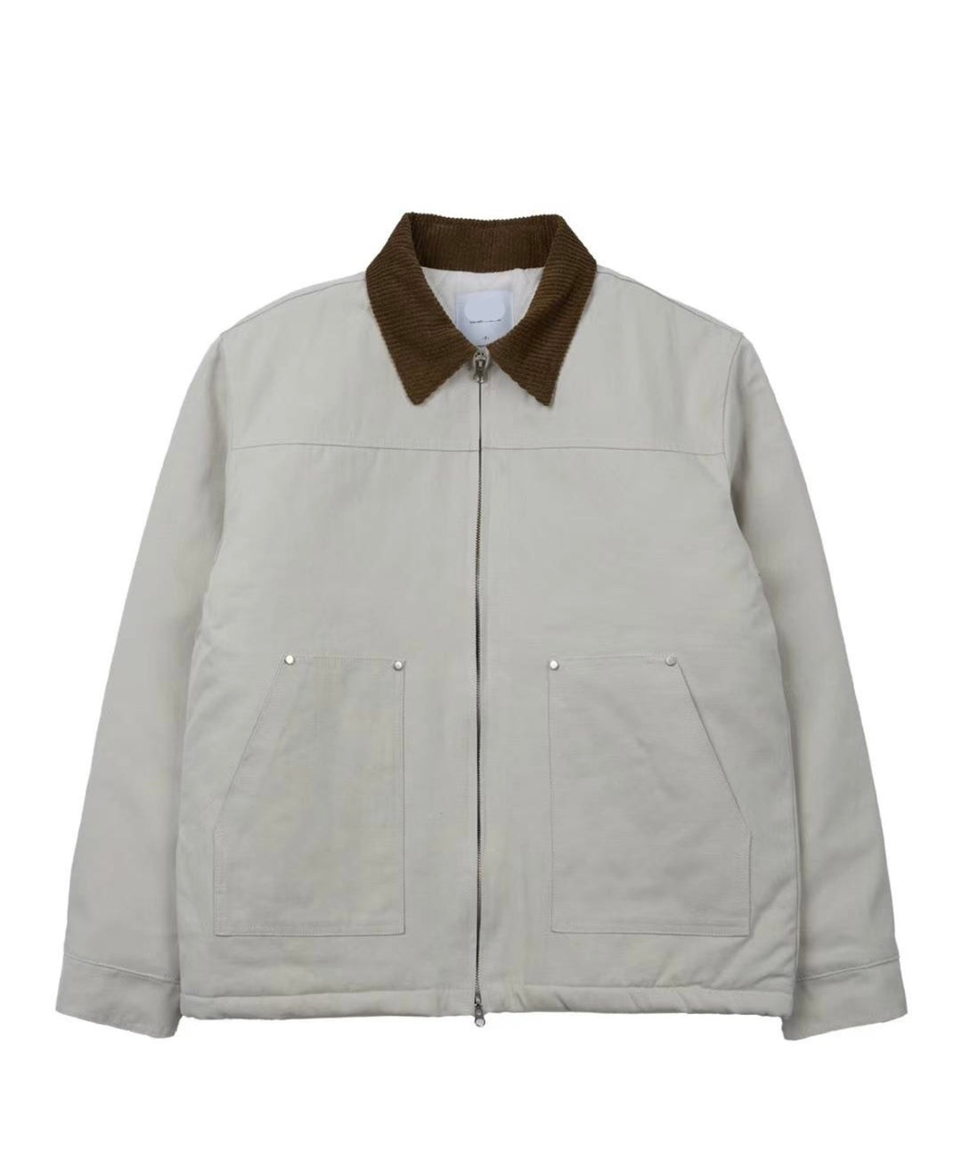 韓系拉鍊挺短褸