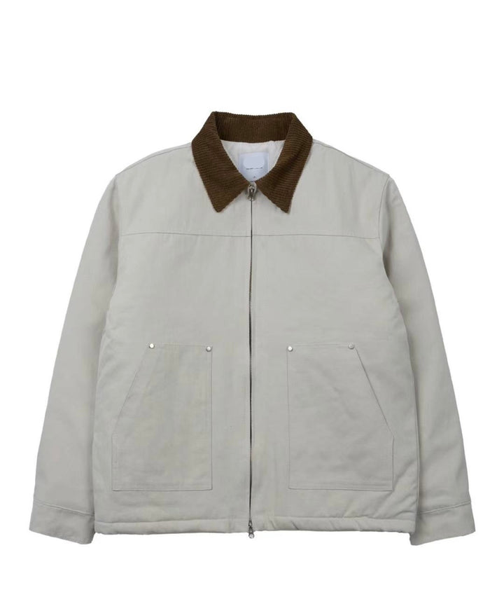 韓系拉鍊挺短褸