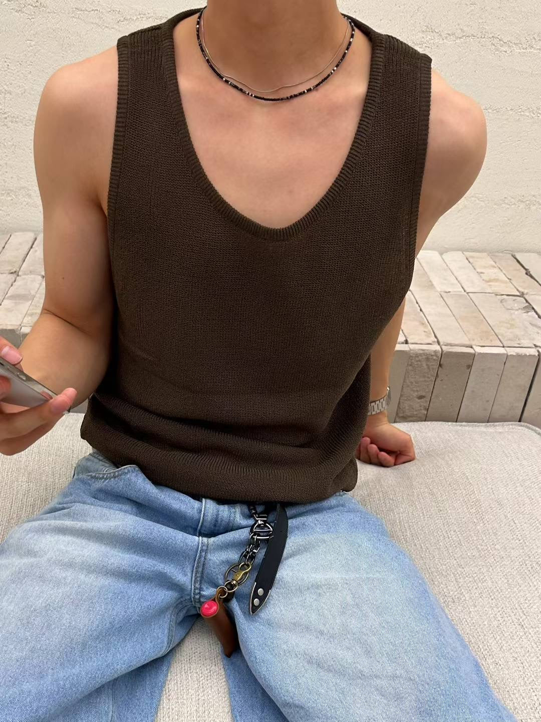 質感韓系背心 韓國男裝