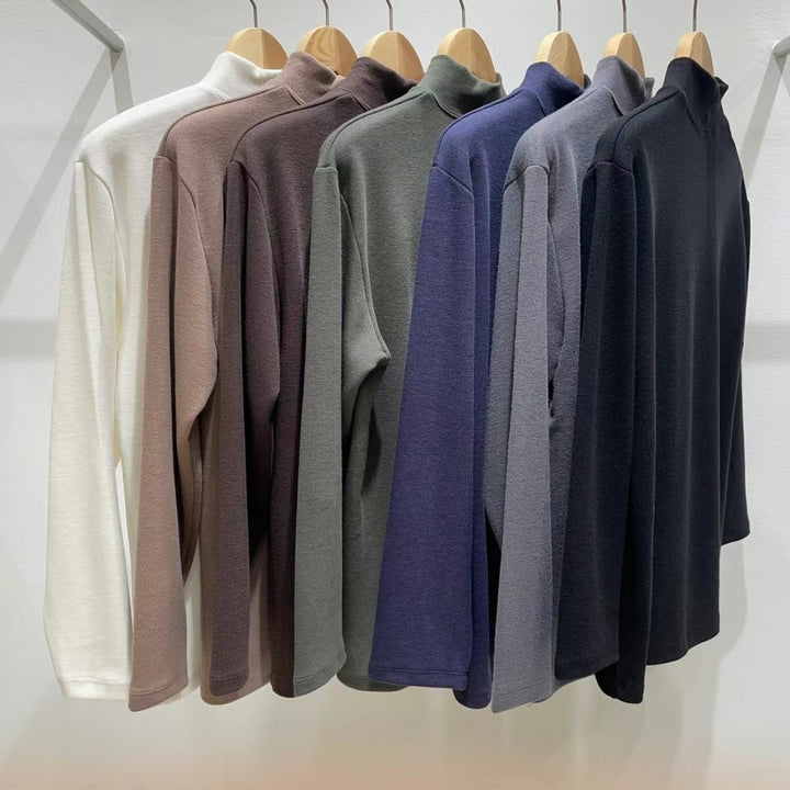 必入!半領上衣Basic Turtle Neck Top