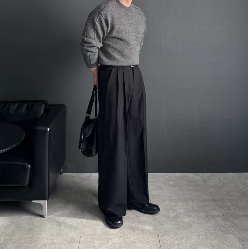 落地西裝長褲