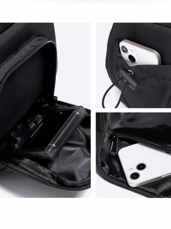 側肩上膊袋-韓國男袋