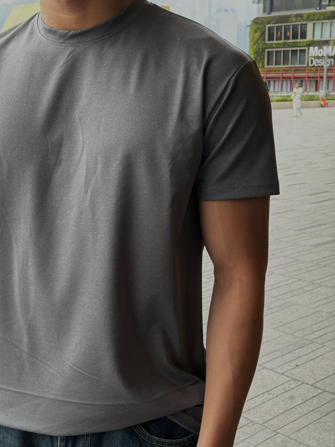 短袖彈性上衣 (4色)