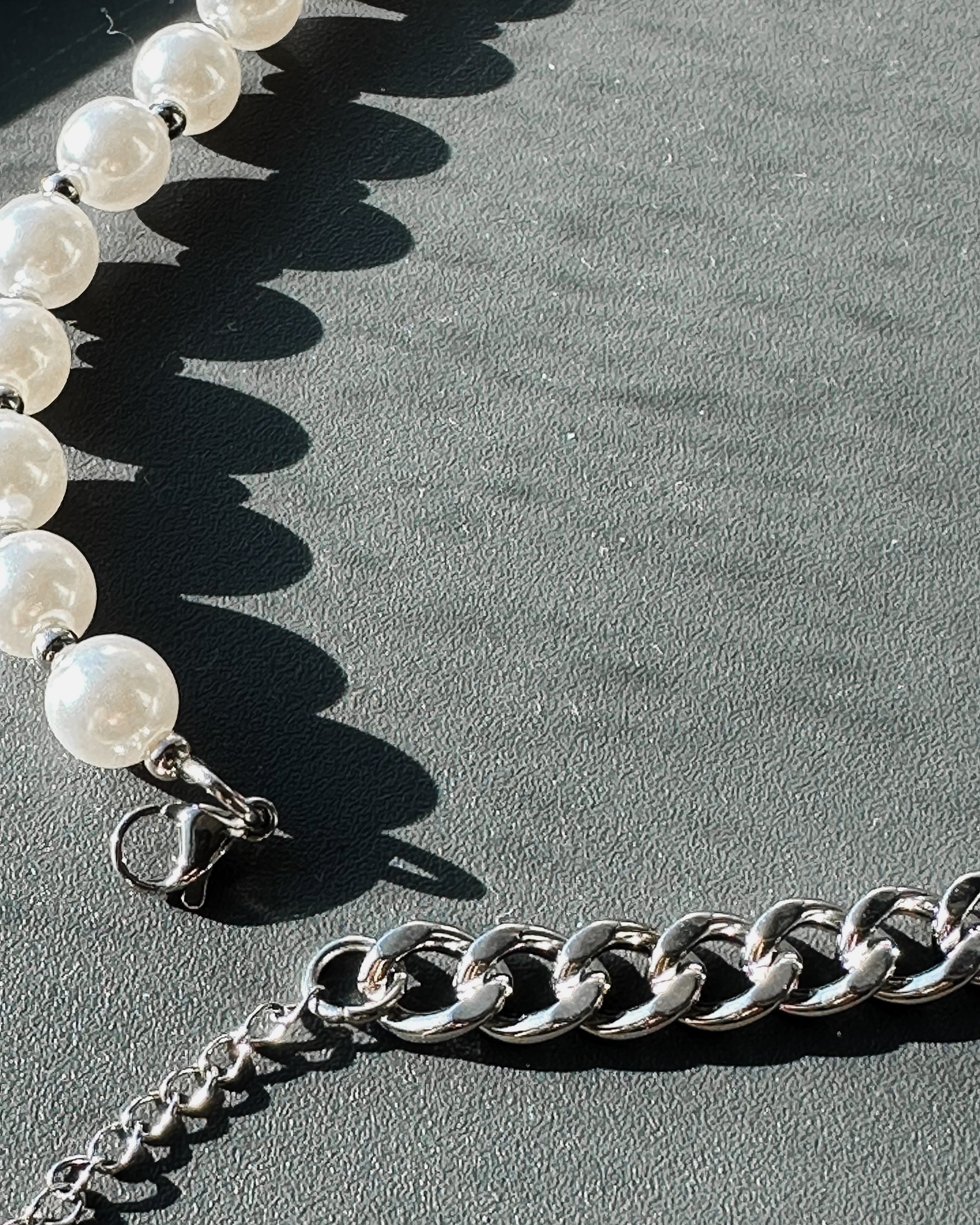 現貨 Pearl Cuban Necklace