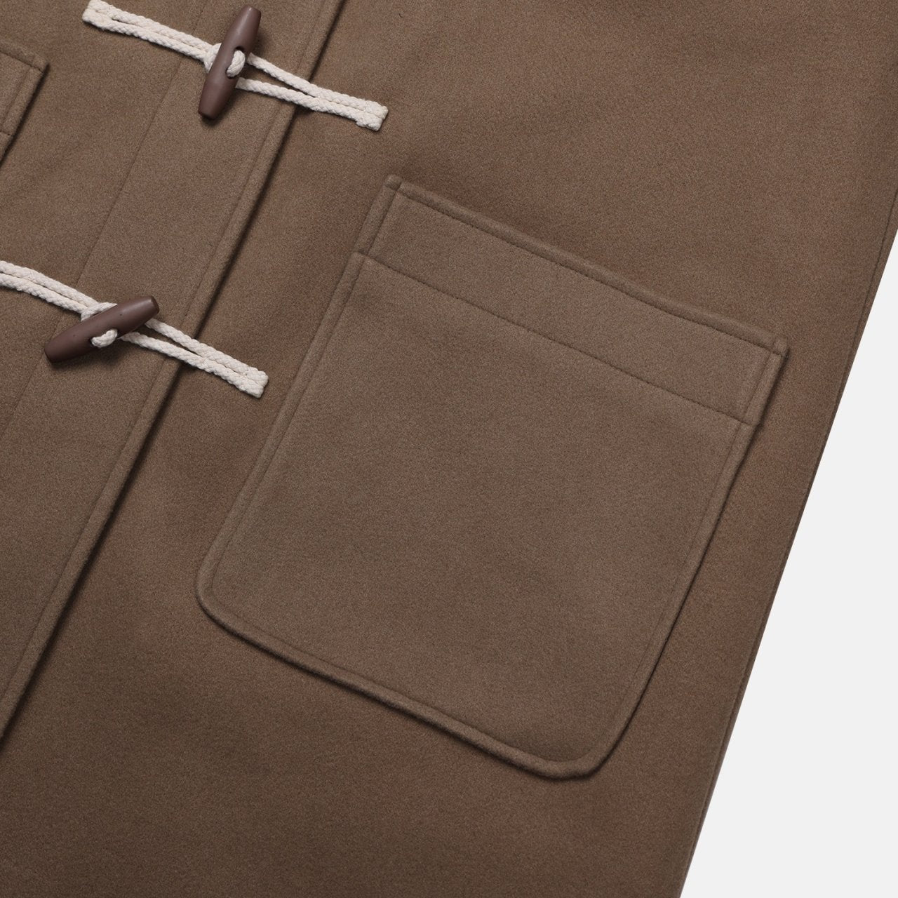 羊毛雙排鈕大褸