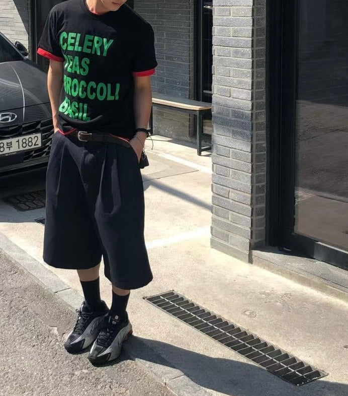 中長牛仔布短褲