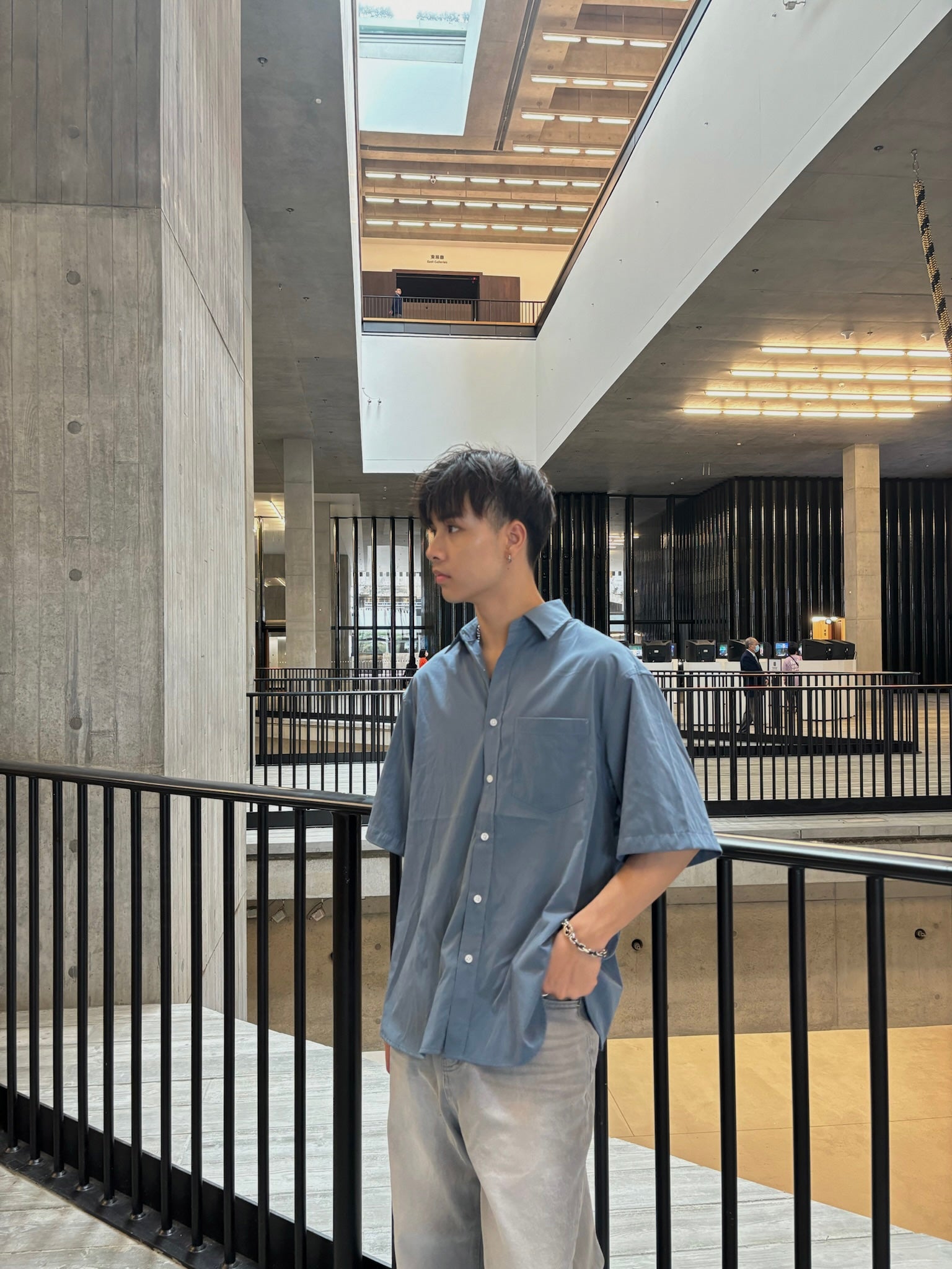韓系短袖襯衫