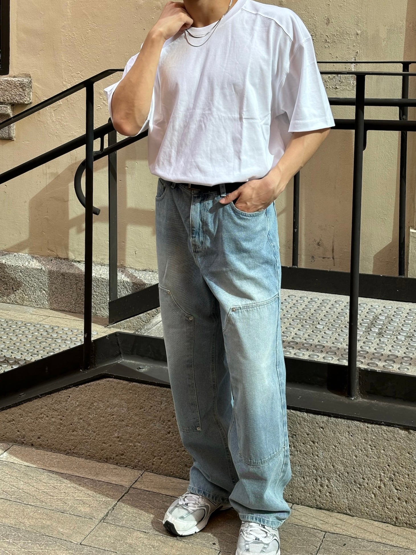 韓系街頭牛仔褲 韓國男裝