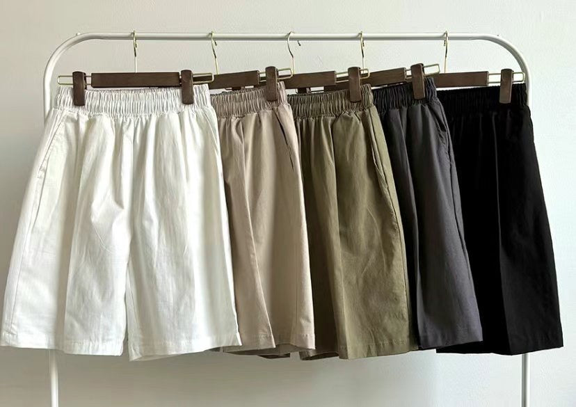 彈性基本款短褲