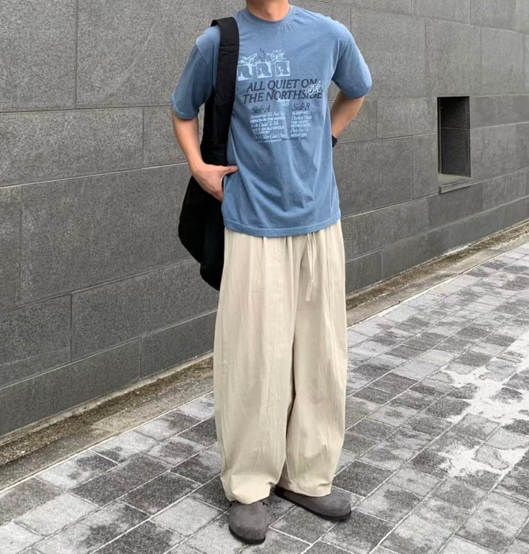 男女裝系列 落地闊身長褲