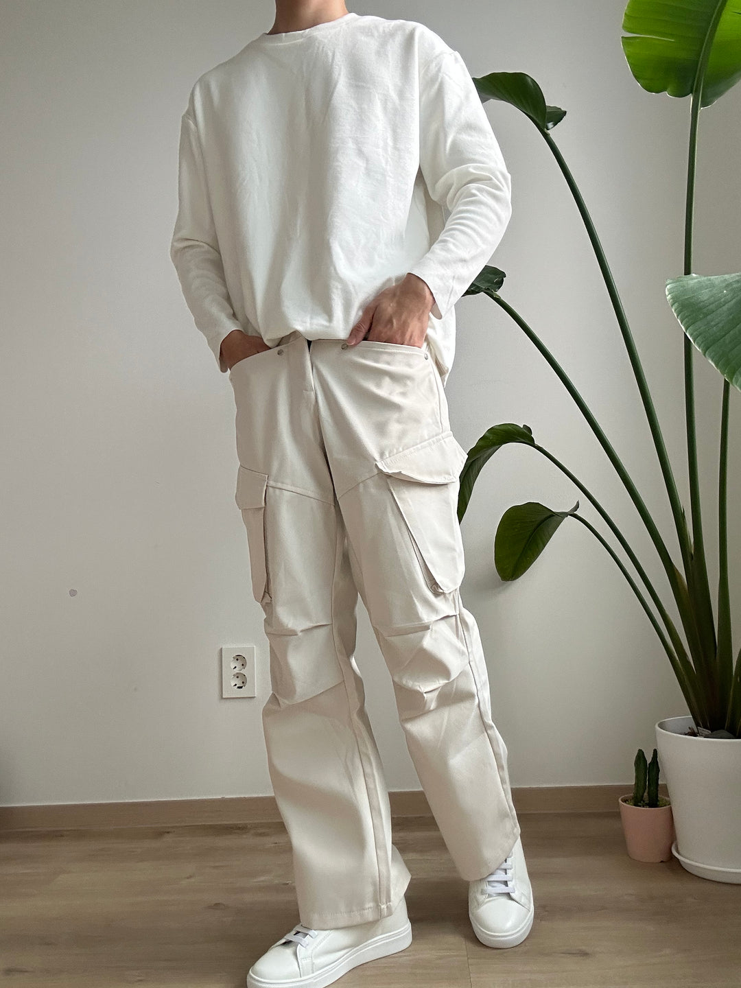 側袋工裝褲 香港男裝褲