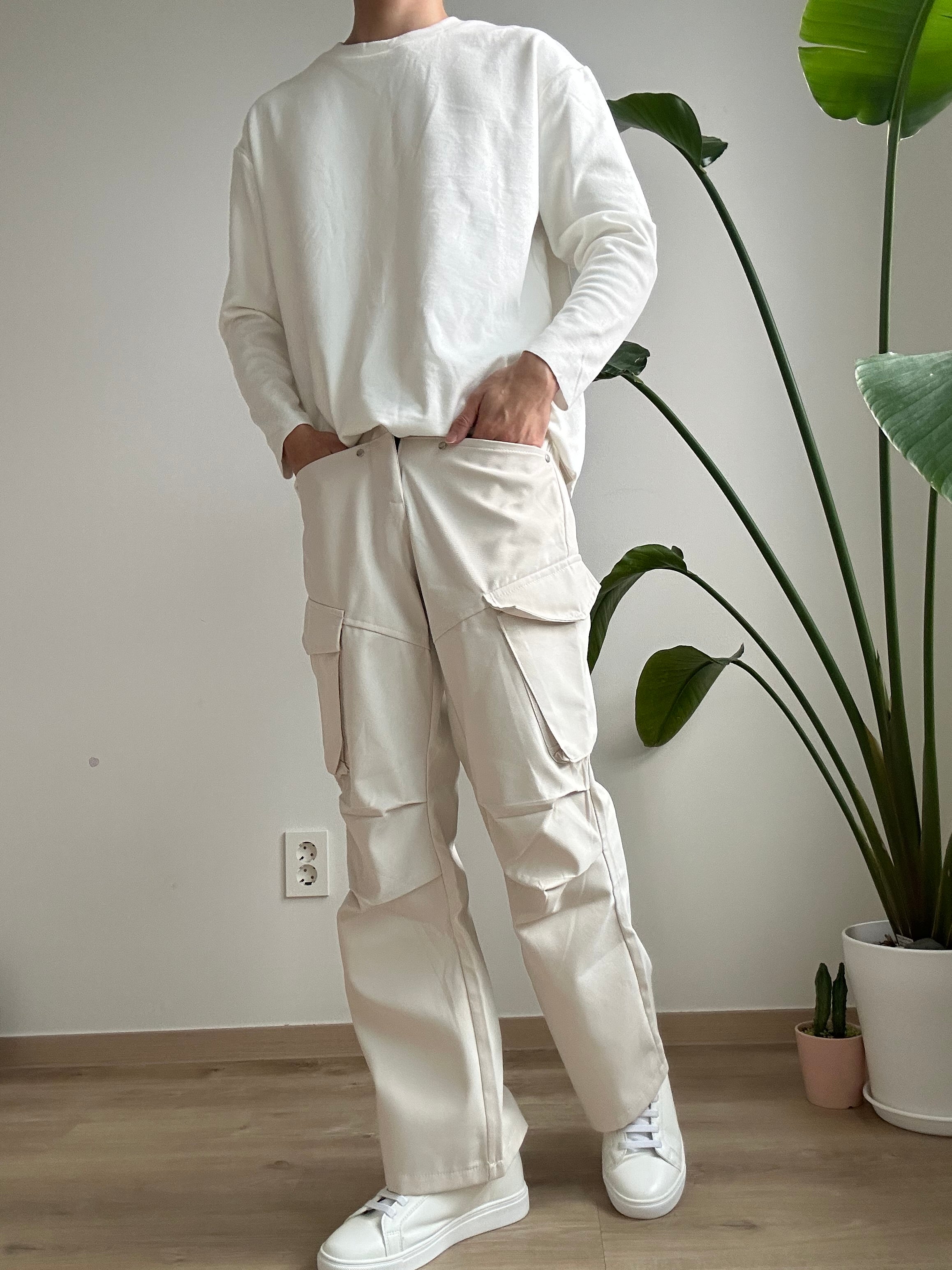 側袋工裝褲 香港男裝褲