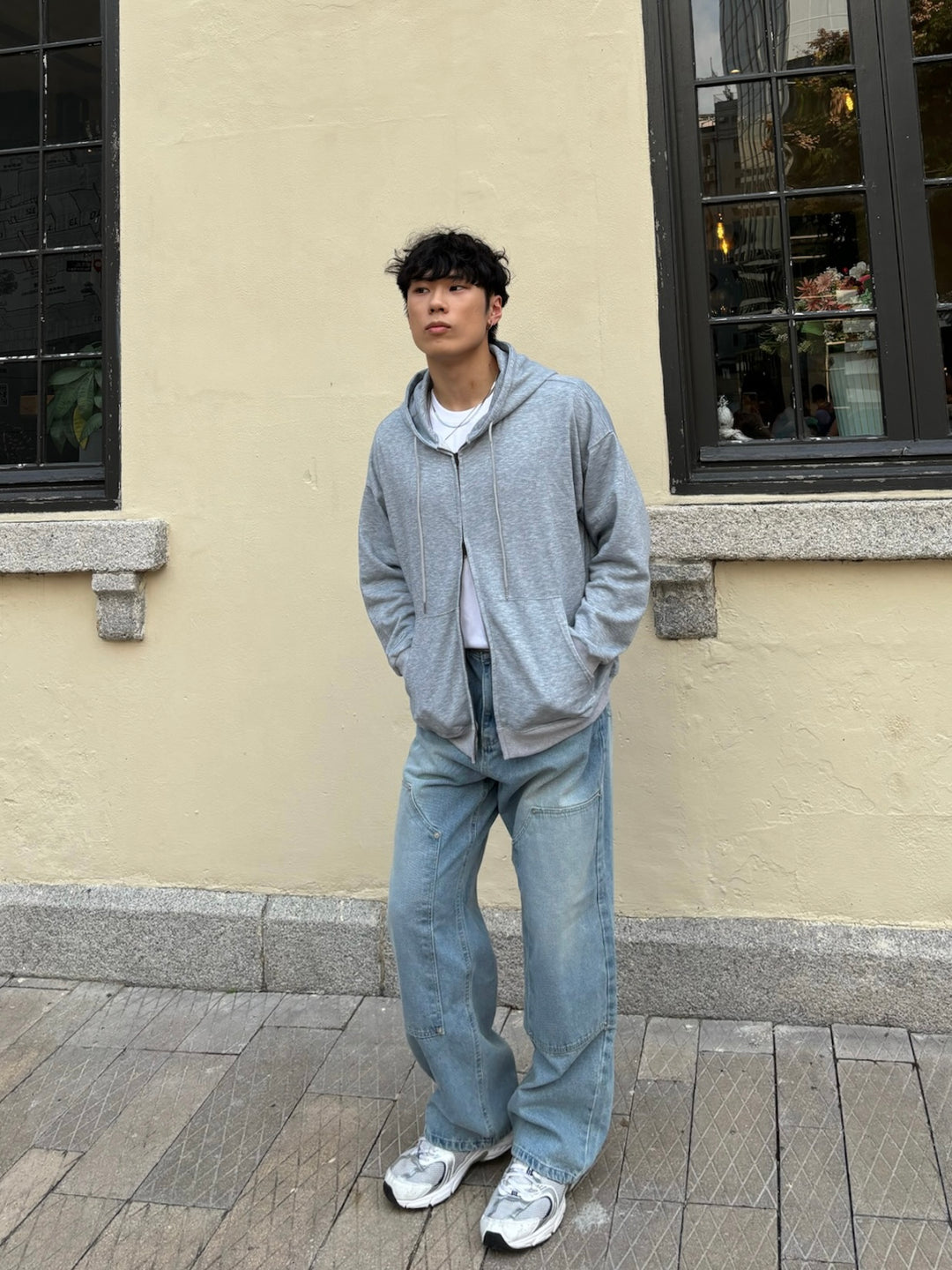 韓系街頭牛仔褲