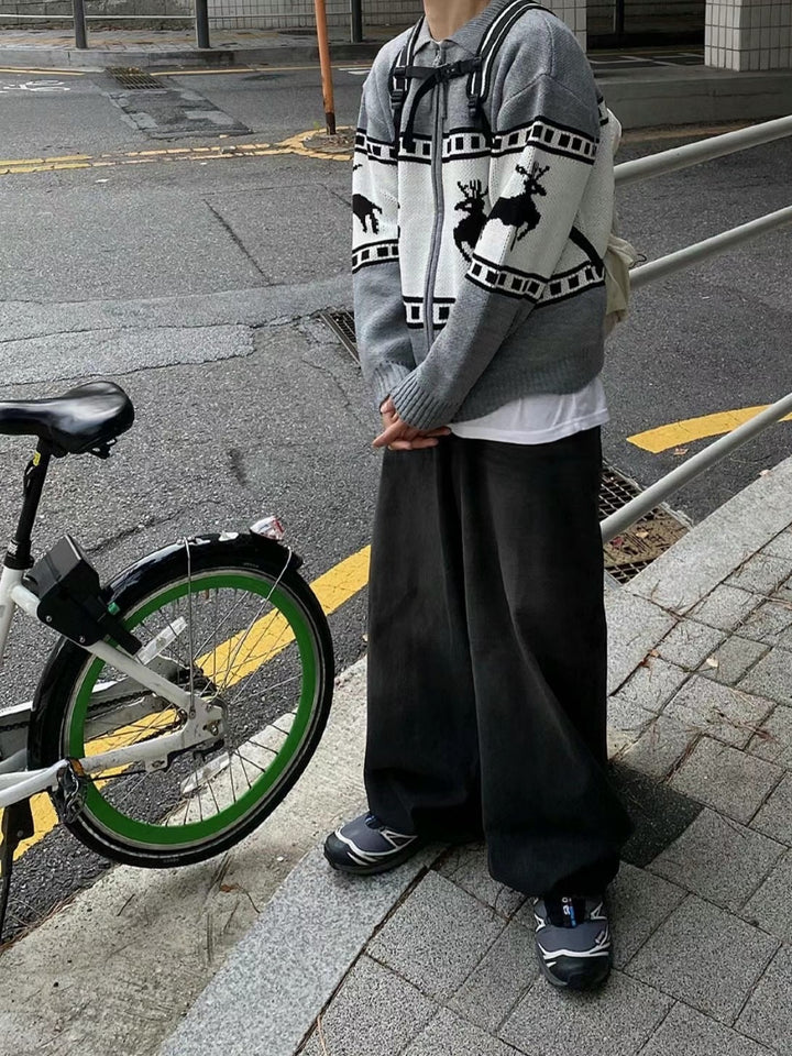 冬日感柔軟針織外套