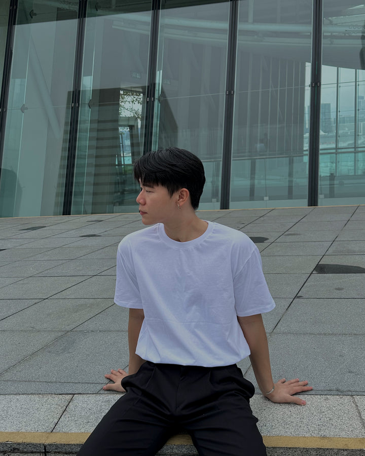 純色襯搭上衣 (15色) - 韓國男裝