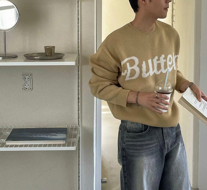 Butter圓領針織上衣