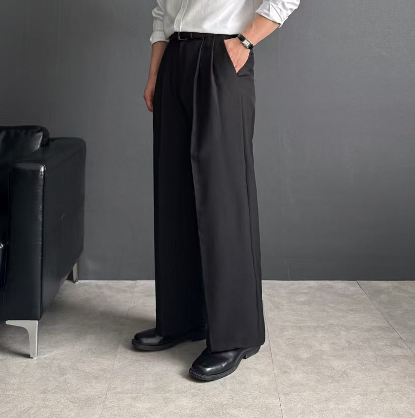 落地西裝長褲