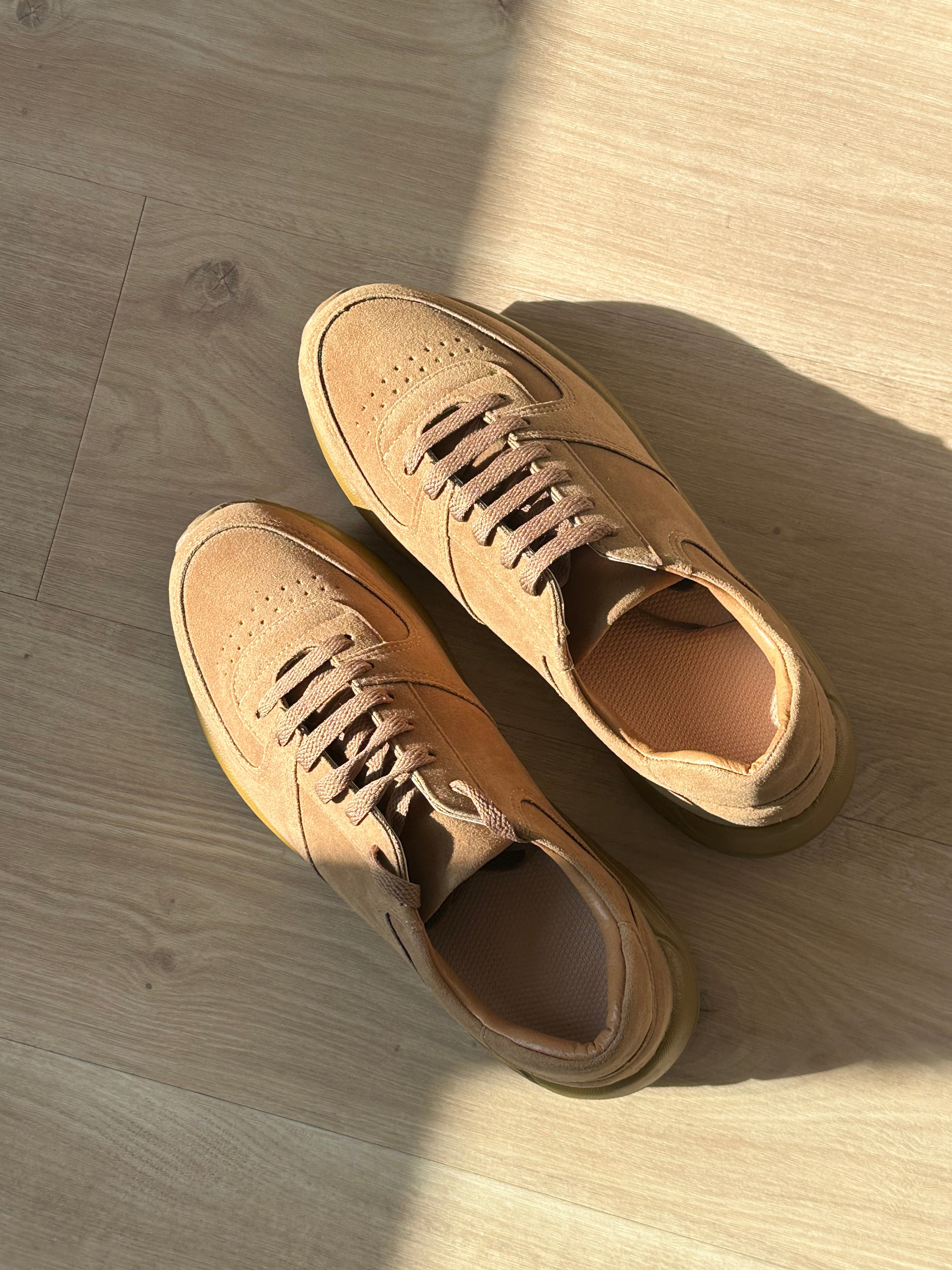 超增高襯搭波鞋 韓國男裝鞋