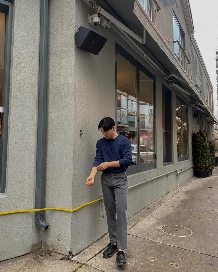 直筒基本款長褲