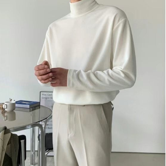 必入!半領上衣Basic Turtle Neck Top