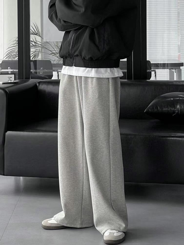 棉質落地長褲