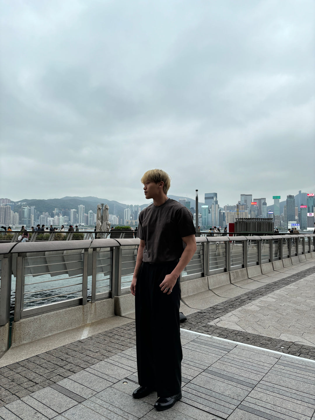 落地西裝長褲 韓國男裝