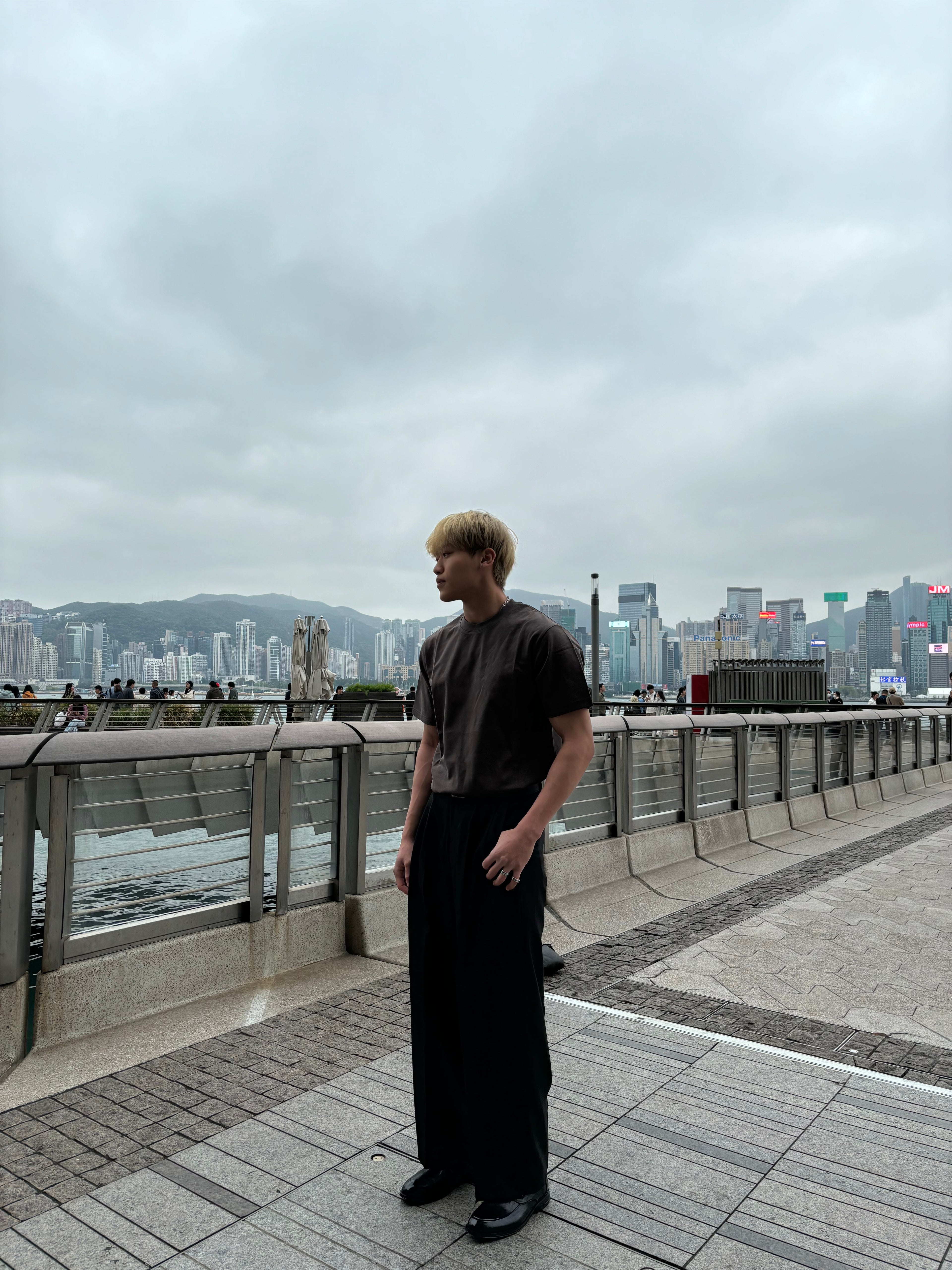 落地西裝長褲 韓國男裝