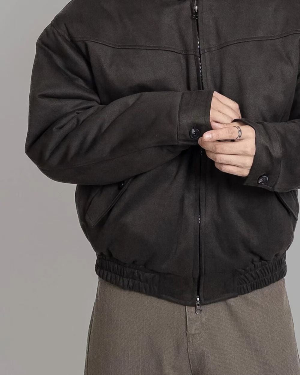 灰黑系列韓系褸