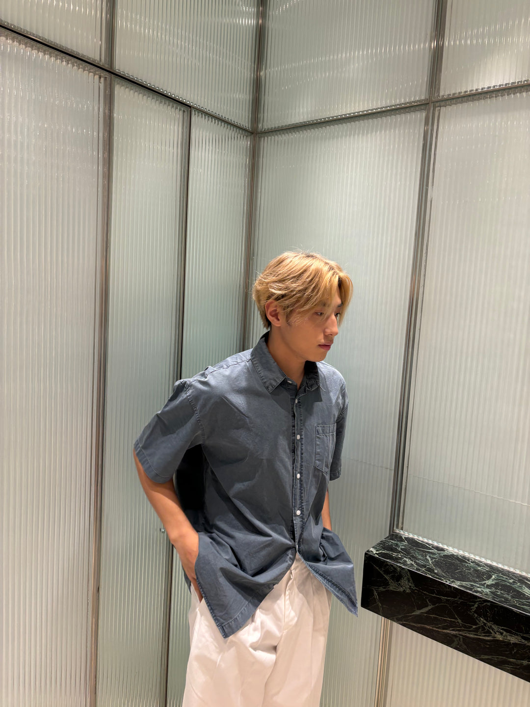 基本款短袖襯衫