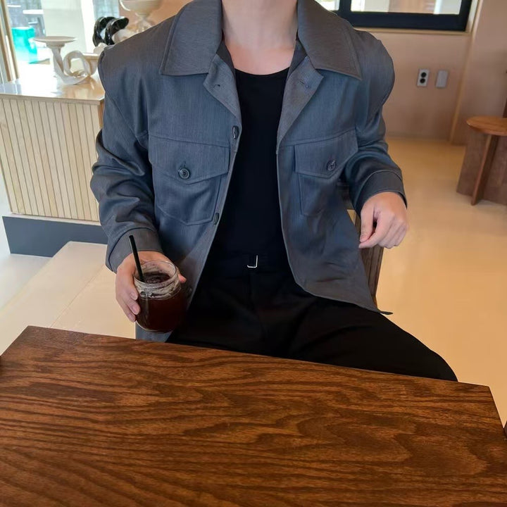 簡約短褸 韓國男裝