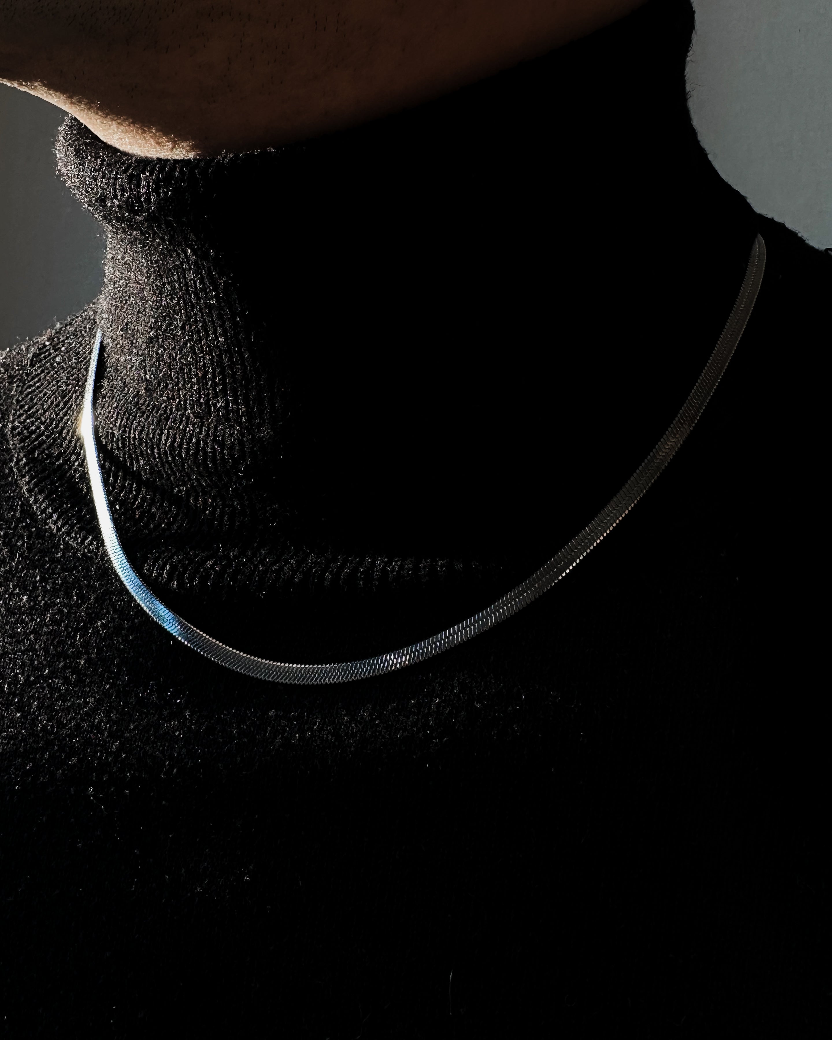 Herringbone necklace