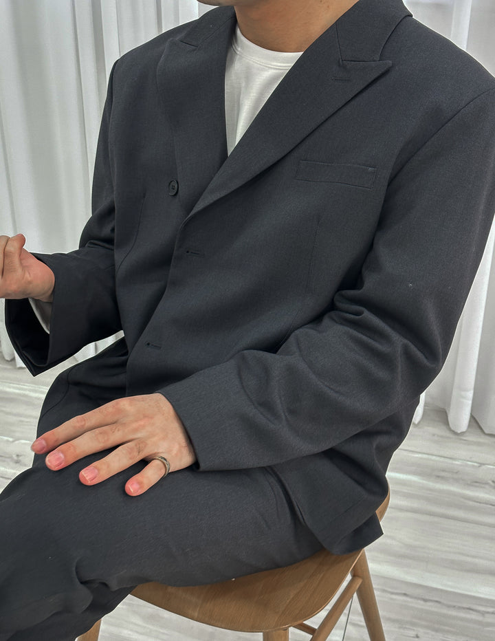 韓系西裝全套(3色)