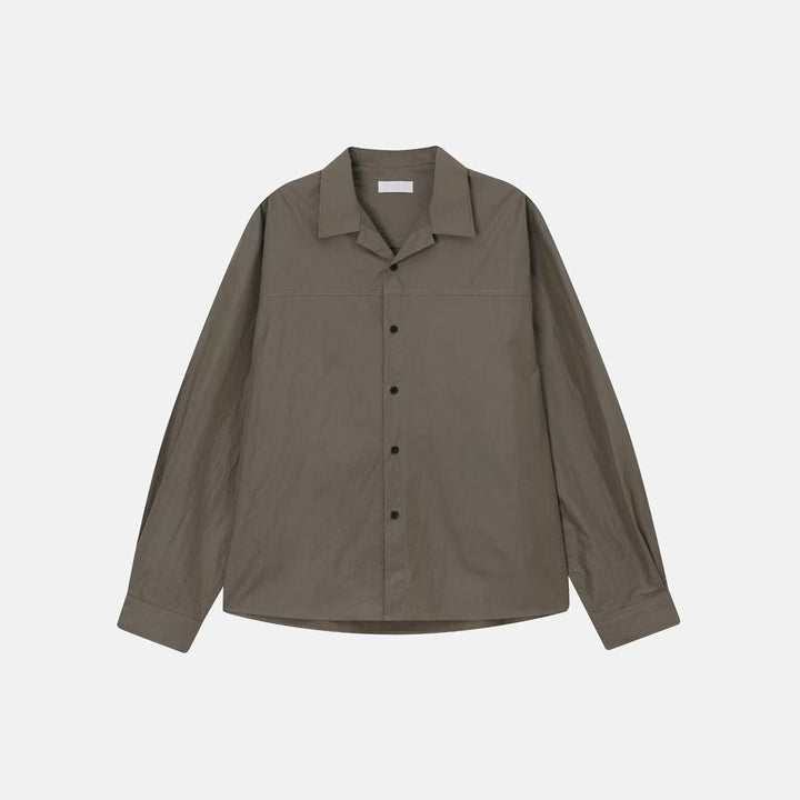 質感長袖襯衫 韓國男裝