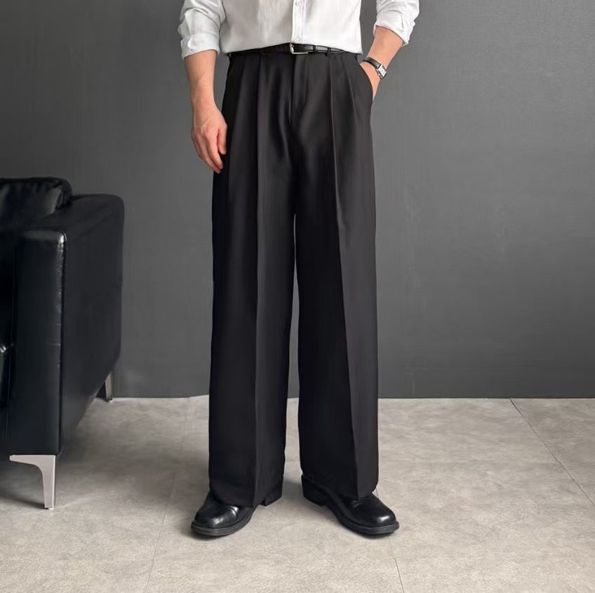 落地西裝長褲