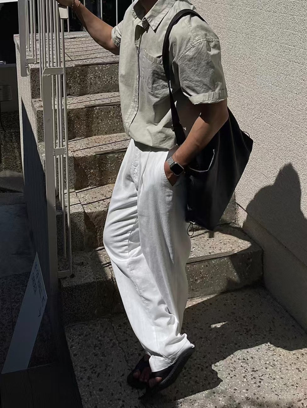 基本款短袖襯衫