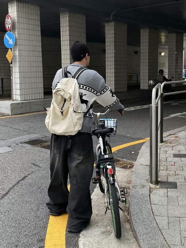 冬日感柔軟針織外套