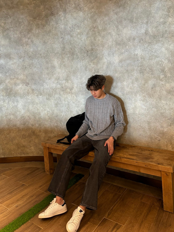 基本款水洗牛仔褲