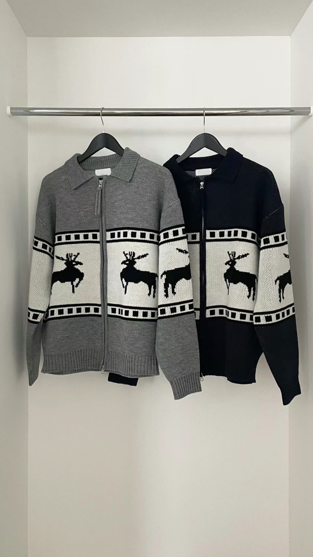 冬日感柔軟針織外套