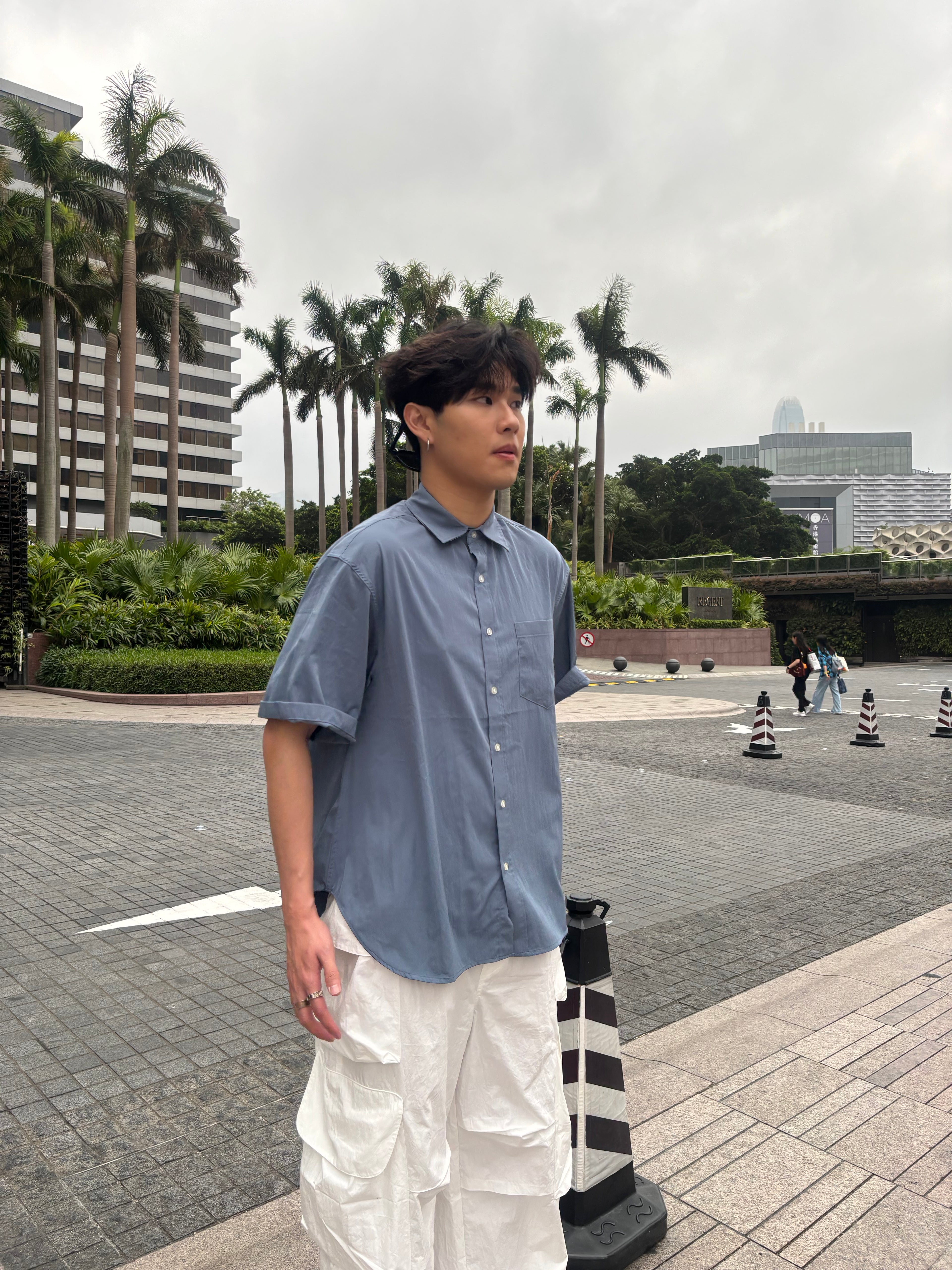 韓系短袖襯衫
