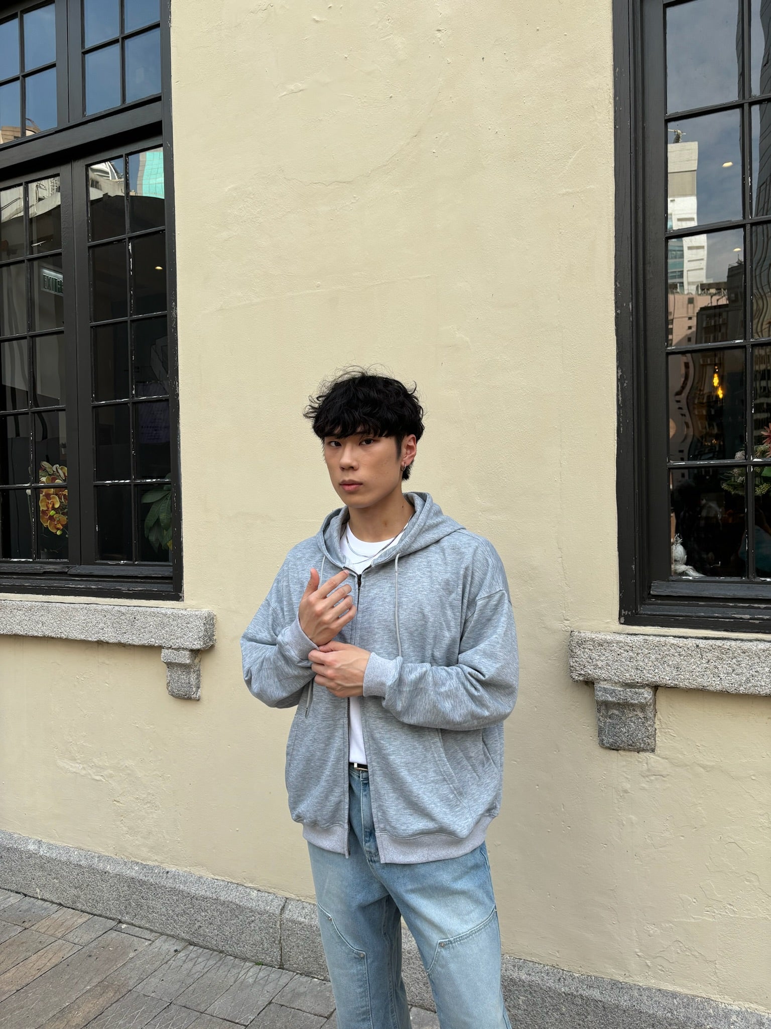簡約基礎色外套 韓國男裝