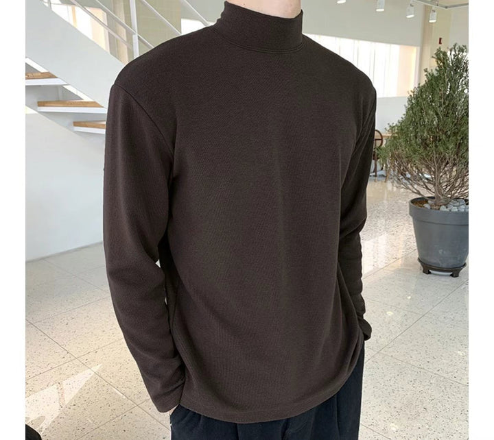 必入!半領上衣Basic Turtle Neck Top