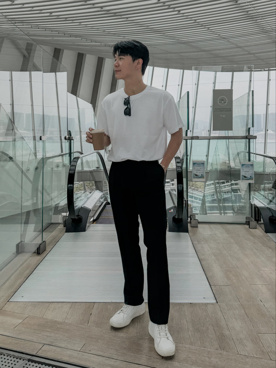 純色襯搭上衣 (15色) - 韓國男裝