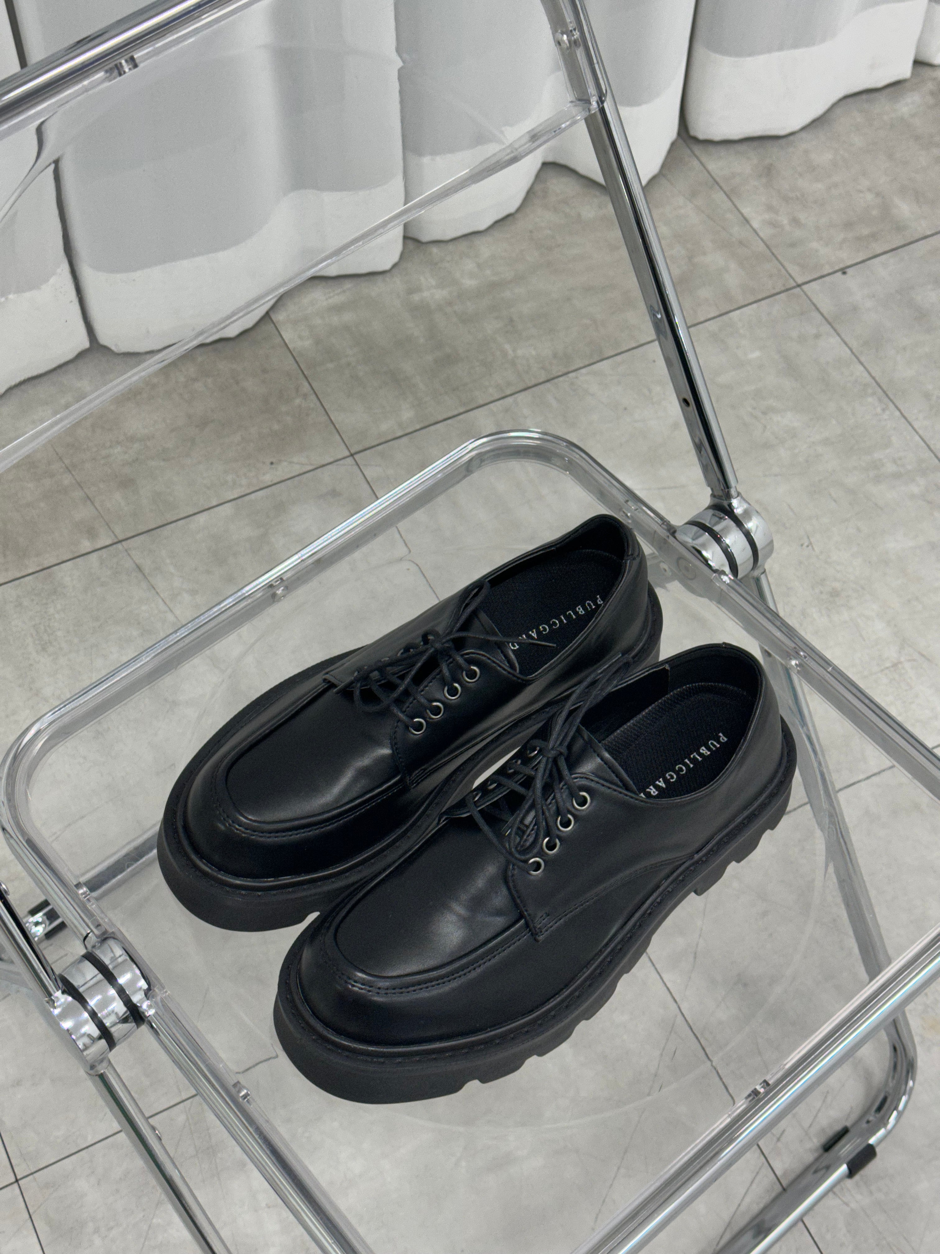 加厚底德比鞋Derby Shoes