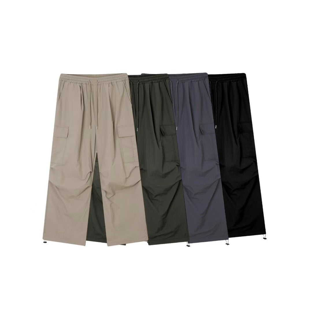 工裝落地長褲-韓國男裝褲