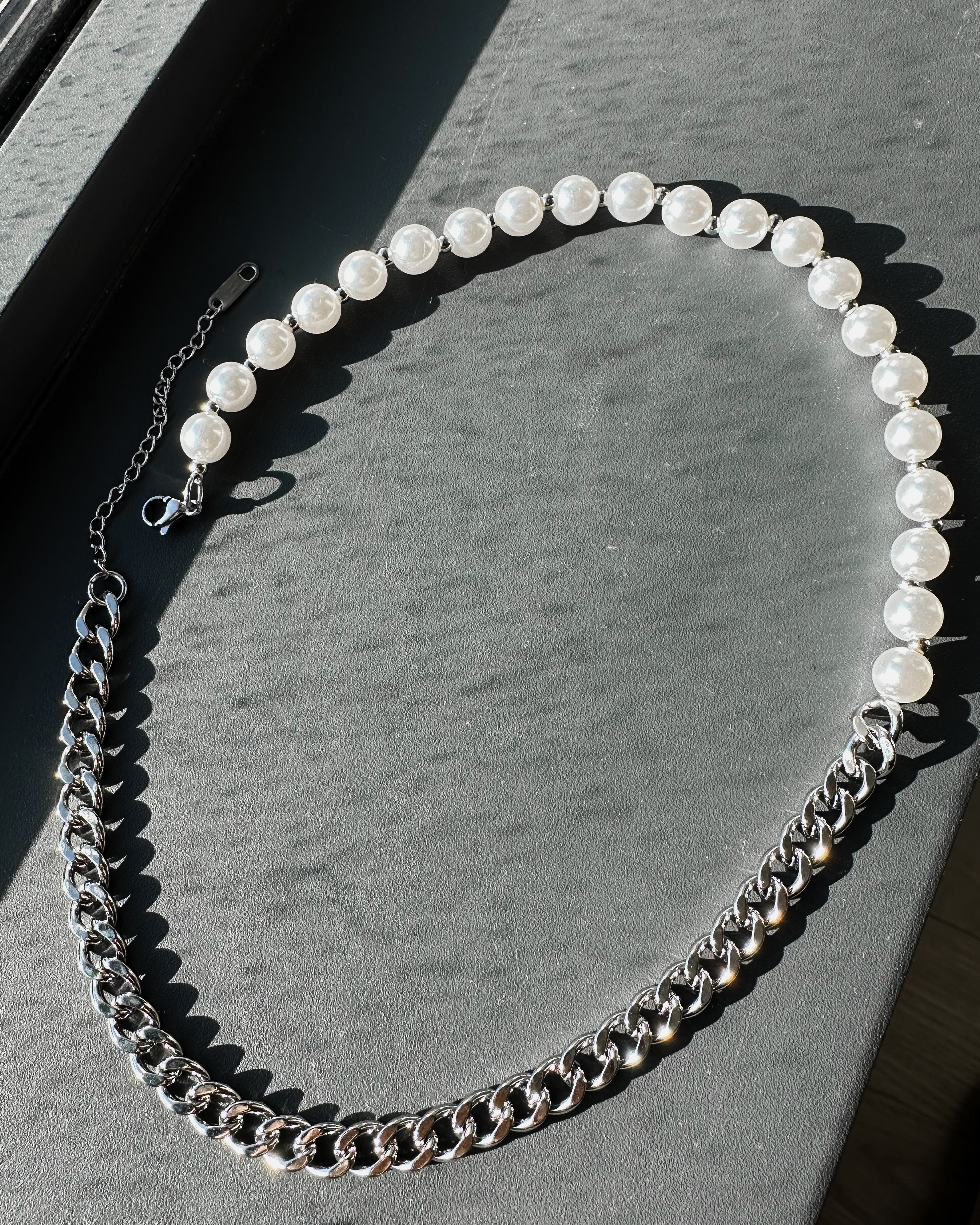 現貨 Pearl Cuban Necklace