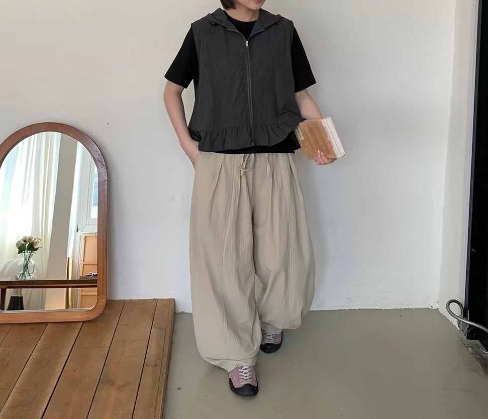 男女裝系列 落地闊身長褲