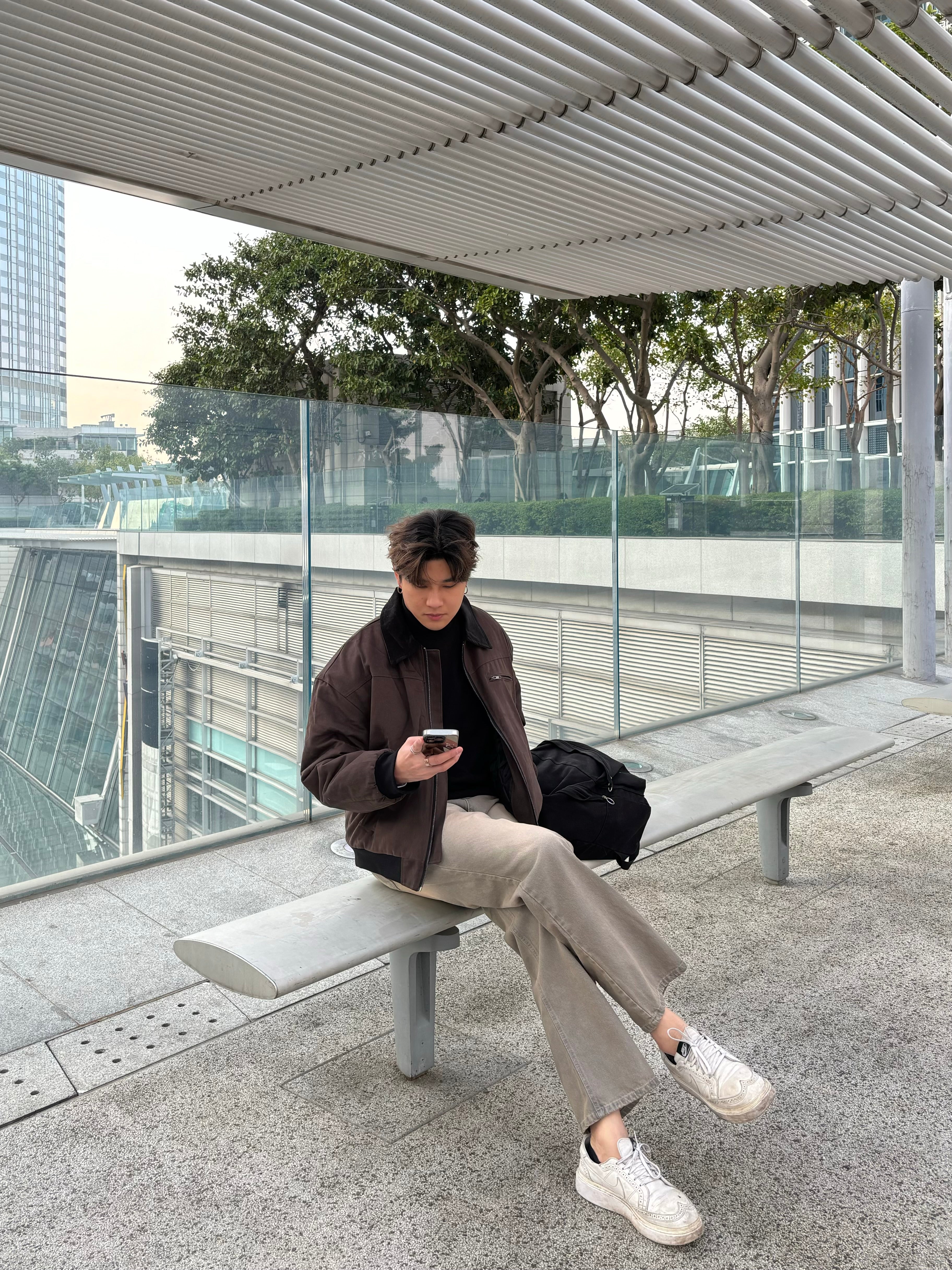 挺身翻領短褸