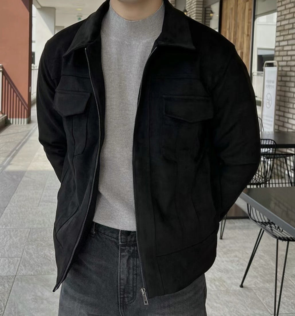 針織基本款半領上衣