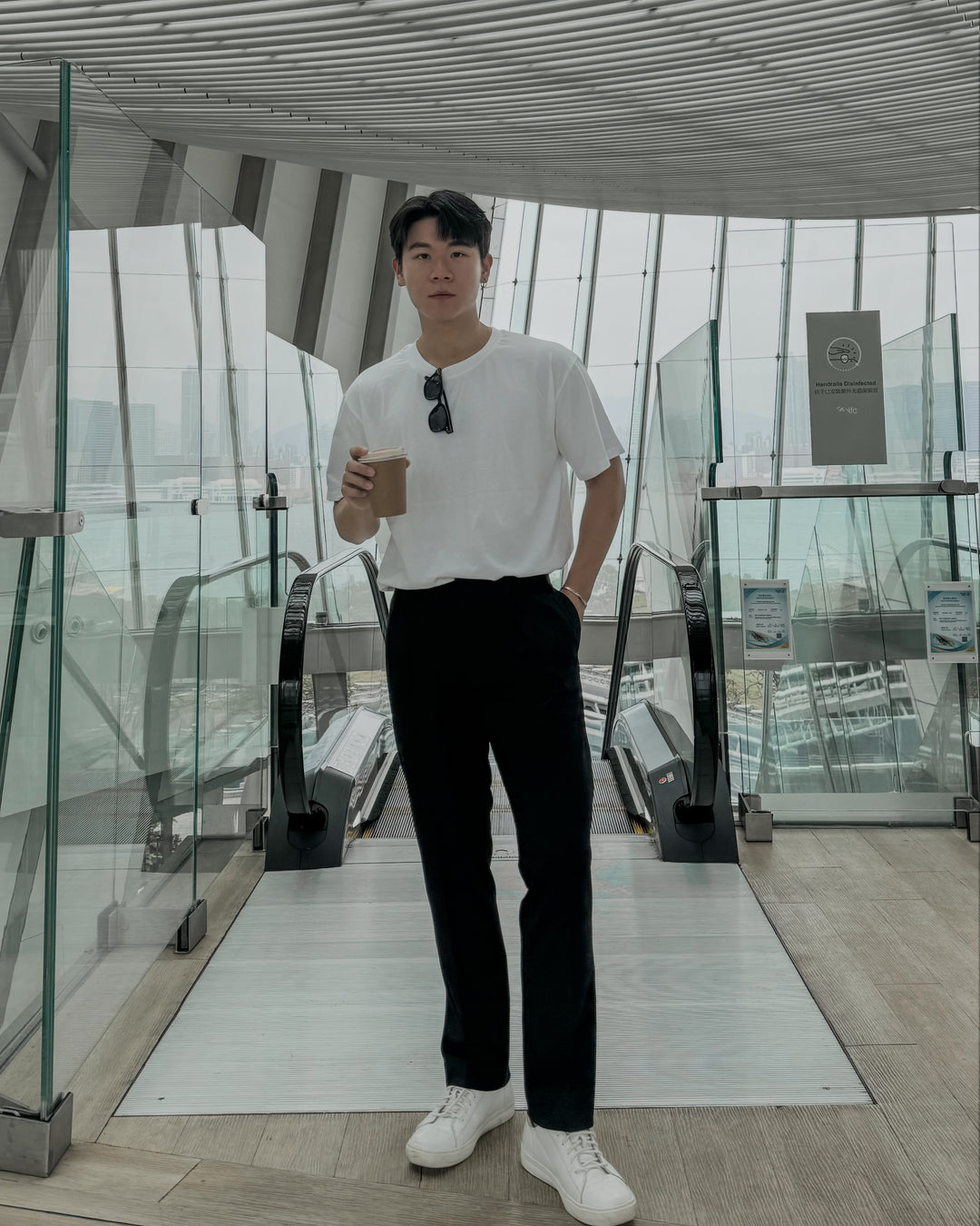 純色襯搭上衣 (15色) - 韓國男裝