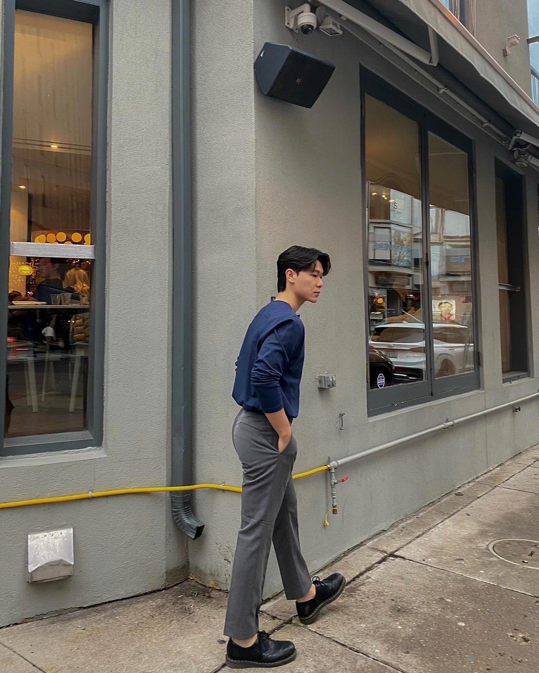 直筒基本款長褲